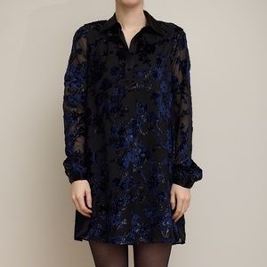 Alice + Olivia embroidered tunic/dress, Size 2